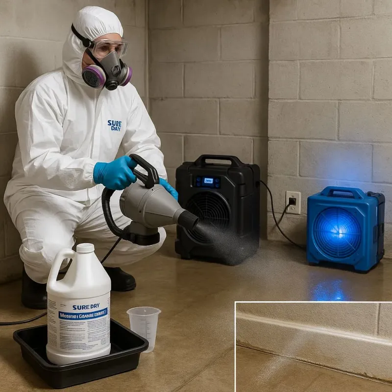 Sanitization and Odor Removal process in Lamont, CA