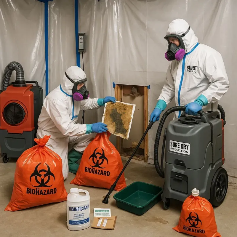 Contaminated Water Handling Protocols process in Lamont, CA